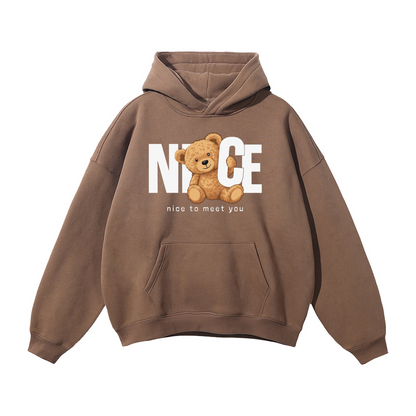 Oversize Fleeced Hoodie